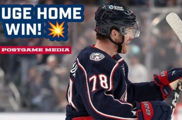 HUGE HOME WIN in Front of a SOLD OUT CROWD AT NATIONWIDE ARENA! 💥💥💥