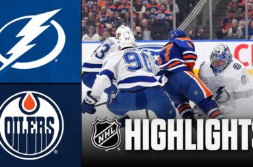 Lightning vs. Oilers | NHL Highlights | March 21, 2026
