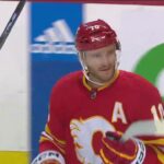 Jonathan Huberdeau First Goal as a Calgary Flame vs Pittsburgh Penguins | October 25 2022