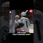 Bobby McMann Scores TWO in Debut With the Kraken