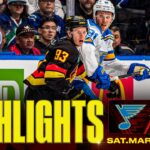 Game in 10 | Vancouver Canucks vs. St. Louis Blues Highlights (Mar 21, 2026)