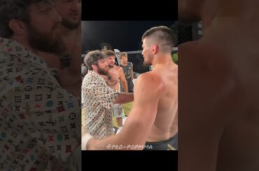 Ибрагим Никархо предложил раунд на кулаках Амирхану Оеву после боя на Alf Reallity 3