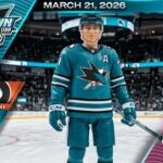San Jose Sharks vs Philadelphia Flyers - 3/21/2026 - Teal Town USA After Dark (Postgame)