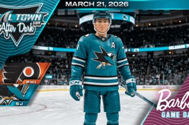 San Jose Sharks vs Philadelphia Flyers - 3/21/2026 - Teal Town USA After Dark (Postgame)