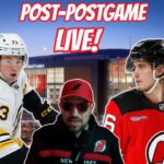 NJ Devils vs. Boston Bruins Post-Postgame LIVE! 3/16/26 DEVILS WIN 4-3 IN OT!
