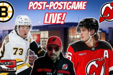 NJ Devils vs. Boston Bruins Post-Postgame LIVE! 3/16/26 DEVILS WIN 4-3 IN OT!