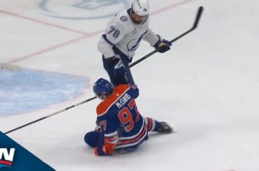 The Lightning Lay Out Connor McDavid To Net A Shorthanded Goal