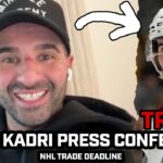 Nazem Kadri EXCITED After INSANE TRADE at Deadline to Colorado, Reuniting With Old Teammates & More