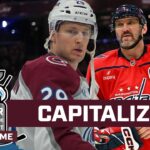 Nathan MacKinnon and the Avalanche look to capitalize against the Washington Capitals