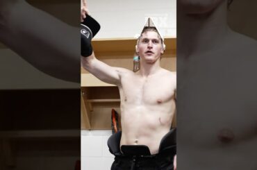 Christian Dvorak named Player of the Game #shorts