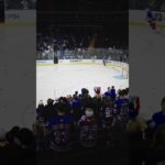 Welcome to The Show, Dylan 👏 #nyr #hockey #nhl #rookie #rookielap