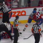 Ça brasse entre Nick Suzuki et Mathew Barzal!