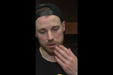 Elias Lindholm on Bruins Resilience in 4–2 Win Over Red Wings