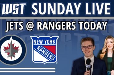 Winnipeg Jets lose to Penguins, face Rangers today | WST Sunday Live