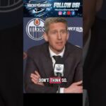 Did Connor McDavid put his Edmonton #Oilers coach in a tough spot? #NHL #Hockey #fyp #foryou