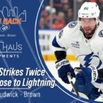 Kucherov Strikes Twice as Oilers Lose to Lightning.