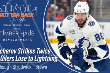 Kucherov Strikes Twice as Oilers Lose to Lightning.