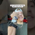 Kaprizov is loving his $138 Milliom dollar contract 💰😂 #nhl #funny