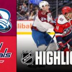 Avalanche vs. Capitals | NHL Highlights | March 22, 2026
