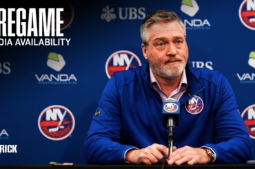 New York Islanders Pregame Availability | NYI vs CBJ