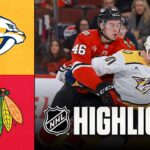 Predators vs. Blackhawks | NHL Highlights | March 22, 2026
