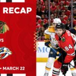 Blackhawks vs. Predators Game Highlights | 3.22.26