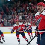 Ovechkin’s 1000th Goal From His Office!