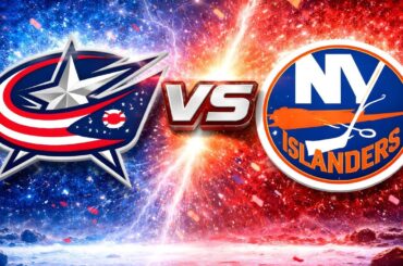 🔴 LIVE 🏒 Columbus Blue Jackets vs New York Islanders | Stanley Cup Playoff Race HEATS UP