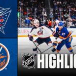 Blue Jackets vs. Islanders | NHL Highlights | March 22, 2026