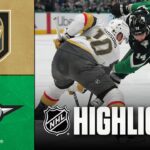 Golden Knights vs. Stars | NHL Highlights | March 22, 2026