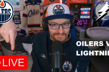Edmonton Oilers vs Tampa Bay Lightning LIVE | FAN REACTION & COMMENTARY