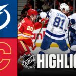 Lightning vs. Flames | NHL Highlights | March 22, 2026
