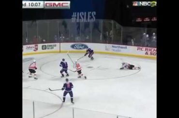 Matt Barzal breaks Flyers defensemans ankles