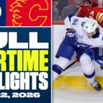 Tampa Bay Lightning at Calgary Flames | FULL Overtime Highlights - March 22, 2026