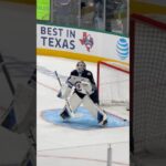 Eric Comrie keeping it loose #goaliegearsnob #winnipegjets #truegoalie #ericcomrie