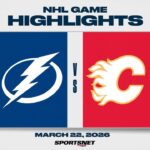 NHL Highlights | Lightning vs. Flames - March 22, 2026