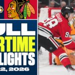 Nashville Predators at Chicago Blackhawks | FULL Overtime Highlights - March 22, 2026