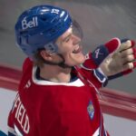 Canadiens' Cole Caufield Chips It Up And In For A Cheeky Goal