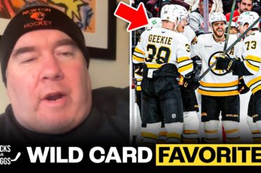 Are Bruins in Playoff DRIVER SEAT? | Pucks with Haggs