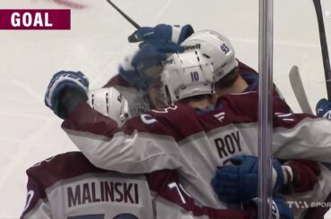 Nicolas Roy donne les devants à l'Avalanche