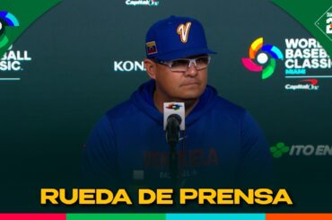VENEZUELA Rueda de prensa Omar Lopéz mánager, Clásico Mundial de Béisbol 2026 | DIAMANTE 23