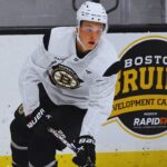 Is James Hagens a Boston Bruin?