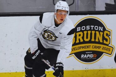 Is James Hagens a Boston Bruin?
