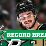 Johnston Breaks Franchise PP Goal Record, But Stars Fall To Knights 3-2 | DLLS STARS POSTGAME