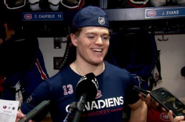 «Slafkovsky est meilleur avec moins de cheveux» - Cole Caufield