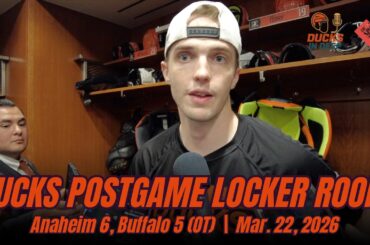 Troy Terry: "We've been dying to play in these games." | Ducks beat Sabres, 6-5, in OT