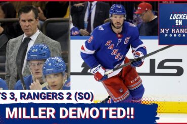 J.T. Miller DEMOTED by Mike Sullivan in 3-2 Rangers loss! Dylan Garand SHINES in NHL debut!!