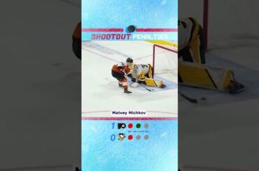 NHL Shootout Highlights: Pittsburgh Penguins vs Philadelphia Flyers