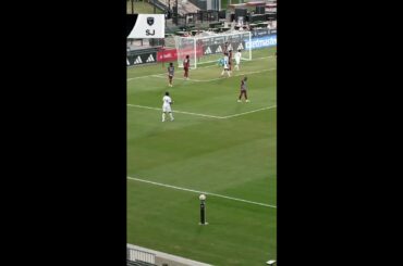 Zachary Bohane ties it all up for Quakes II just before the end of the half! 👊