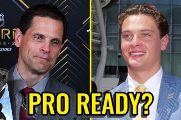 McBride: Bruins' James Hagens is NHL Ready